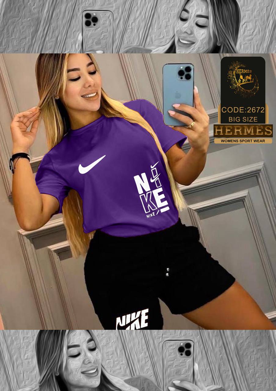 ست تیشرت شلوارک NIKE کد2672